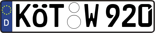 KÖT-W920
