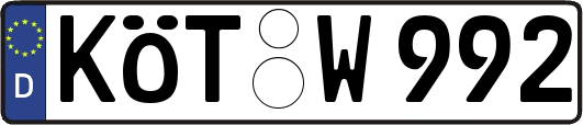 KÖT-W992