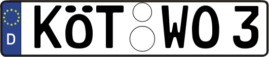 KÖT-WO3