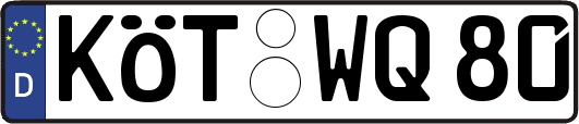 KÖT-WQ80