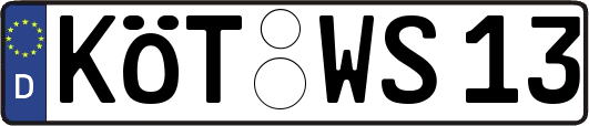KÖT-WS13