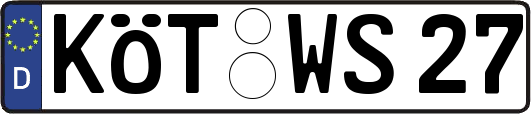 KÖT-WS27