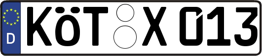KÖT-X013