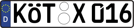 KÖT-X016
