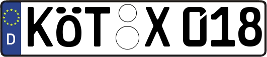 KÖT-X018