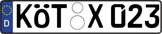 KÖT-X023