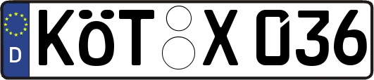 KÖT-X036