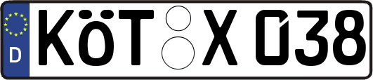 KÖT-X038