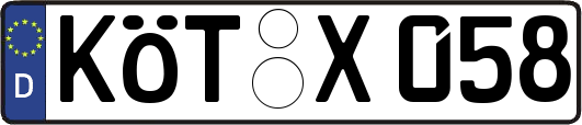 KÖT-X058