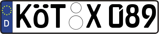 KÖT-X089