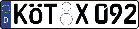 KÖT-X092
