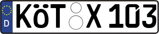 KÖT-X103
