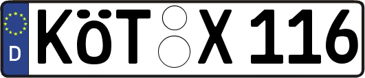 KÖT-X116