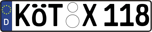 KÖT-X118