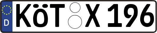 KÖT-X196