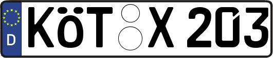KÖT-X203
