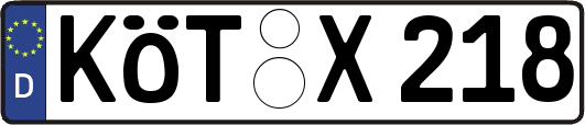 KÖT-X218