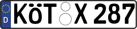 KÖT-X287