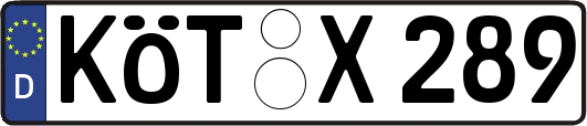 KÖT-X289