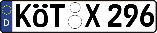 KÖT-X296