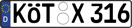 KÖT-X316