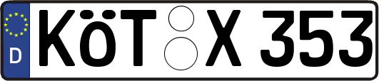 KÖT-X353
