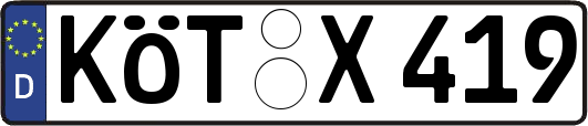 KÖT-X419