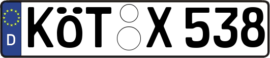 KÖT-X538