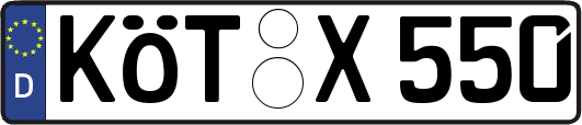 KÖT-X550