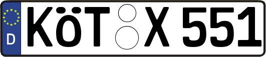 KÖT-X551