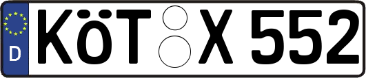 KÖT-X552