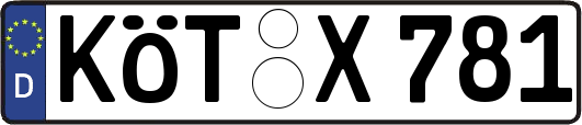 KÖT-X781