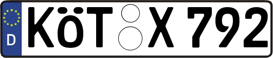 KÖT-X792