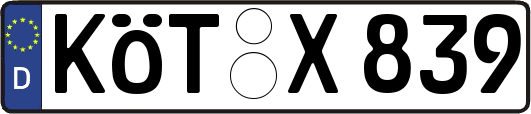 KÖT-X839