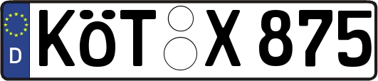 KÖT-X875