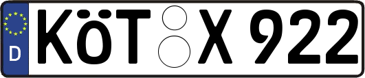 KÖT-X922