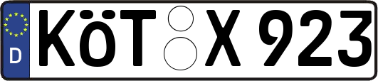 KÖT-X923