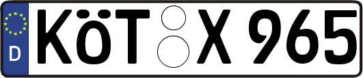 KÖT-X965