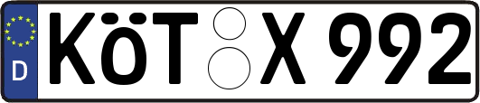 KÖT-X992