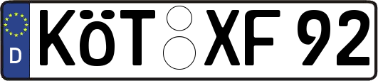 KÖT-XF92