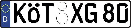 KÖT-XG80