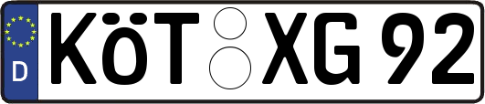 KÖT-XG92