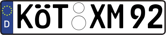 KÖT-XM92