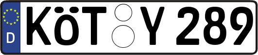 KÖT-Y289