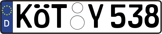 KÖT-Y538