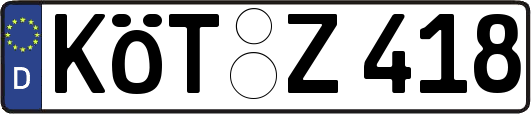 KÖT-Z418