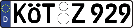 KÖT-Z929