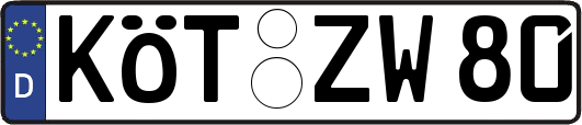 KÖT-ZW80