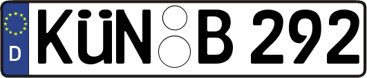 KÜN-B292
