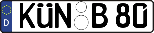 KÜN-B80